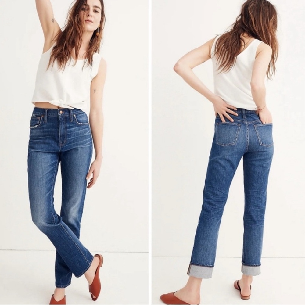 Madewell The High-Rise Slim Boyjean Women’s Size 28